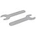 Chiave inglese 2 pcs Argento 13 mm Ferro - Foto miniatura 1