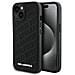 Custodia K In Pelle Trapuntata Per Iphone 15 - Nera - Foto miniatura 1