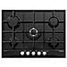 Piano Cottura GT755BK a Gas 5 Fuochi Gas Colore Nero - Foto miniatura 1