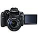 EOS 750D Kit 18-135 IS STM Nero Sensore CMOS 24 Mpx Display 3" Filmati Full HD Wi-Fi / NFC - Foto miniatura 4