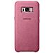 Alcantara Cover per Galaxy S8+ Colore Rosa - Foto miniatura 1