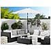 Ombrellone Da Giardino Beige 270 Cm Varese - Foto miniatura 19