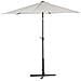 Ombrellone Da Giardino Beige 270 Cm Varese - Foto miniatura 15