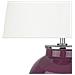 Lampada Da Tavolo In Ceramica In Color Viola Brenta - Foto miniatura 34