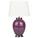 Lampada Da Tavolo In Ceramica In Color Viola Brenta - Foto miniatura 36