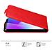 Custodia Compatibile Con Cubot Power In Rosso Mela - Coperchio Protettivo In Design Flip Con Chiusura Magnetica - Foto miniatura 6