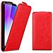 Custodia Compatibile Con Cubot Power In Rosso Mela - Coperchio Protettivo In Design Flip Con Chiusura Magnetica - Foto miniatura 3
