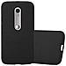 Custodia Compatibile Con Motorola Moto G3 In Frost Nero - Coperchio Protettivo In Silicone Tpu Flessibile - Foto miniatura 1