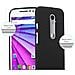 Custodia Compatibile Con Motorola Moto G3 In Frost Nero - Coperchio Protettivo In Silicone Tpu Flessibile - Foto miniatura 2