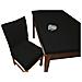 Set 2 Vestisedia Quadrato Antimacchia Made In Italy Nero - Foto miniatura 1