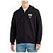 Felpa Da Uomo Con Cappuccio E Zip Graphic Nera Taglia M Codice 38820-0021 - Foto miniatura 1