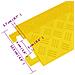 Rampe di Protezione Cavi 4 pz 98,5 cm gialla - Foto miniatura 6
