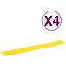 Rampe di Protezione Cavi 4 pz 98,5 cm gialla - Foto miniatura 1