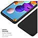 Custodia Compatibile Con Samsung Galaxy A21s In Candy Nero - Coperchio Protettivo In Silicone Tpu Flessibile - Foto miniatura 7