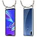 Catena Di Telefoni Cellulari Compatibile Con Asus Zenfone Max M2 In Rainbow - Coperchio Protettivo In Silicone Con Anelli D'argento, Cinturino In Corda E Custodia Staccabile - Foto miniatura 8