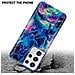 Custodia Compatibile Con Samsung Galaxy S21 Ultra In Marmo Rosa Blu No. 17 - Coperchio Protettivo In Silicone Tpu Con Motivo A Mosaico - Foto miniatura 4