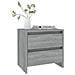 Comodini 2 Pz Grigio Sonoma 45x34,5x44,5 Cm In Truciolato - Foto miniatura 3
