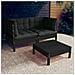 Set Divani Da Giardino 3 Pz Con Cuscini Legno Massello Di Pino - Foto miniatura 1