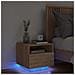 Comodino Con Luci Led Rovere Sonoma 40x39x37 Cm - Foto miniatura 1