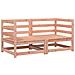 Divani Angolari Giardino 2pz 70x70x67cm Legno Massello Douglas - Foto miniatura 2