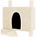 Albero Per Gatti Con Tiragraffi In Sisal Crema 143 Cm - Foto miniatura 5