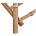 Set Di 2 Sedie In Legno Chiaro Di Bambù Molise - Foto miniatura 4