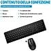 Tastiera e Mouse Wireless 4R009AA#ABB  Colore Nero - Foto miniatura 3