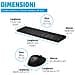 Tastiera e Mouse Wireless 4R009AA#ABB  Colore Nero - Foto miniatura 7
