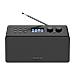 RADIO SMART DAB BT 2 ALIM BLACK SVEGLIA AUX IN - Foto miniatura 1