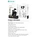 Auricolare TWS EM409 con ANC TWS-E4 Bluetooth V. 5,3 Nero - Foto miniatura 3