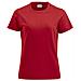 Premium-t Ladies Rosso S - Foto miniatura 1