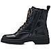 Black Casual Closed Booties Stivaletti Pelle Scarpe Donna Nero Eu 37, 1-25230-41 001 - Foto miniatura 3