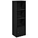 Libreria Rovere Nero 31x24x102 Cm In Legno Multistrato - Foto miniatura 2