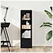 Libreria Rovere Nero 31x24x102 Cm In Legno Multistrato - Foto miniatura 3