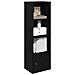 Libreria Rovere Nero 31x24x102 Cm In Legno Multistrato - Foto miniatura 1