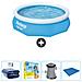 Piscina Fuori Terra - In Giro - 305x76 Cm - Blu - Include Accessori Coordinati Cb6 - Foto miniatura 1
