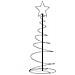 Albero di Natale a LED 80 LED Bianco Caldo 120 cm - Foto miniatura 1