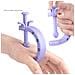 Massaggiatore Manuale Per Digitopressione A 12 Velocità Per Mani, Piedi E Polsi Purple - Foto miniatura 2