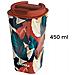 Bicchiere Termico 450ml Doppia Parete Antifuoriuscita Ermetico Senza Bpa, Multicolore - Foto miniatura 5