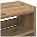 Scarpiera Rovere Artigianale 60x25x81 cm in Legno Multistrato - Foto miniatura 7