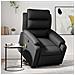 Poltrona Alzapersona Reclinabile Massaggio Nero Similpelle - Foto miniatura 2