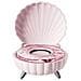 Lampada Di Proiezione Altoparlante Bluetooth Luce Notturna Led Con Specchio Per Trucco E Rumore Bianco Pink - Foto miniatura 1