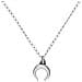 Collana Con Ciondolo A Forma Di Luna In Argento, 40 Cm - Foto miniatura 3