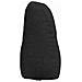 Cuscino per Schiena Nero 80 x 24 x 50 cm Tessuto - Foto miniatura 7