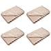 Coperta in Pelliccia di Coniglio Finta 4 pcs Beige 150 x 220 cm - Foto miniatura 1