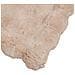 Coperta in Pelliccia di Coniglio Finta 4 pcs Beige 150 x 220 cm - Foto miniatura 7