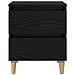 Mobiletti da letto 2 pcs Rovere Nero 40 x 35 x 50 cm - Foto miniatura 7
