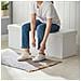 PUFA Pouf Organizer Bianco MDF Seduta Contenitore - Foto miniatura 4