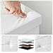 PUFA Pouf Organizer Bianco MDF Seduta Contenitore - Foto miniatura 7
