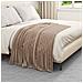 Coperte da Pile 6 pcs Cammello 150 x 130 cm Panno - Foto miniatura 3